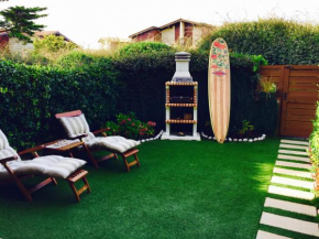 Casa con jardín a 150 metros de la playa